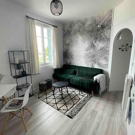 Апартаменты L'Oiseau Bleu Appt 2 Pieces , 150 M De La Plage Блонвиль-сюр-Мер Экстерьер фото